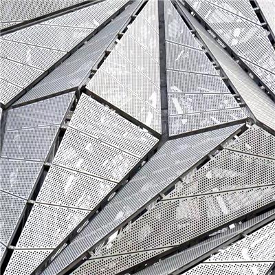 自营幕墙造型铝单板 免费测量图纸 成品怎么进行的保护