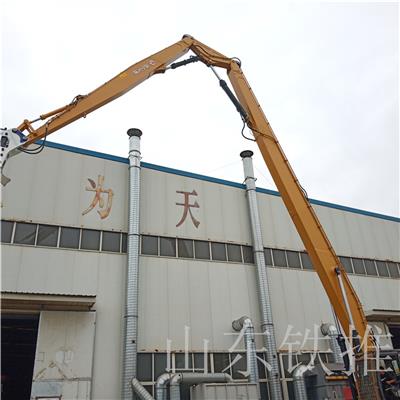 三节拆楼臂 山东铁推 人工焊接长臂