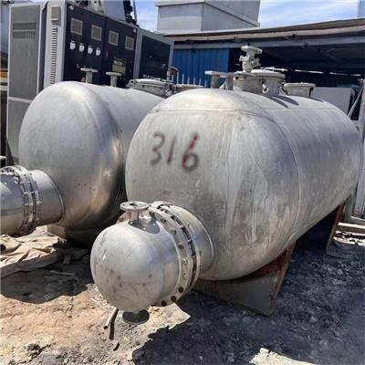 二手再沸器 二手10立方不锈钢蒸馏釜