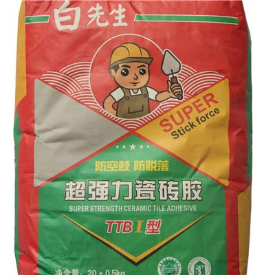 佛山瓷砖胶 TTB I型 大砖瓷砖胶 墙面地面瓷砖 黏合剂 玻化砖胶
