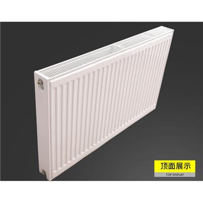 板式散热器图片 GB33-300/2000钢制板式散热器 底进底出接管管径为DN15