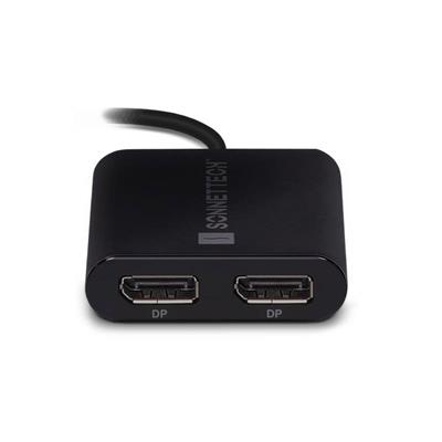 适用于 M1 和 M2 Mac 的 DisplayLink 双 DisplayPort 适配器