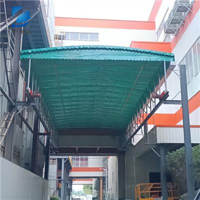 许昌轨道式伸缩雨棚定制 阻隔热能