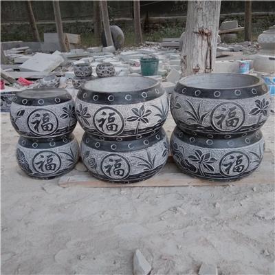 寺院石雕香炉造型
