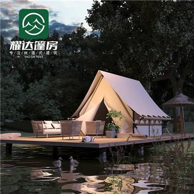 耀达帐篷户外露营豪华度假屋休闲旅游咖啡馆餐厅住宿帐牛津布天幕
