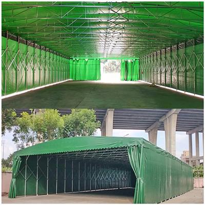 户外移动推拉篷 遮阳篷 珠海斗门 移动推拉雨棚 安装定制