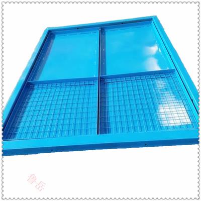水泵房防护栅栏门定制 防火栅栏门型号