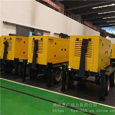 潍柴股份30KW拖车静音箱柴油发电机WP3.2D44E310 移动式电站