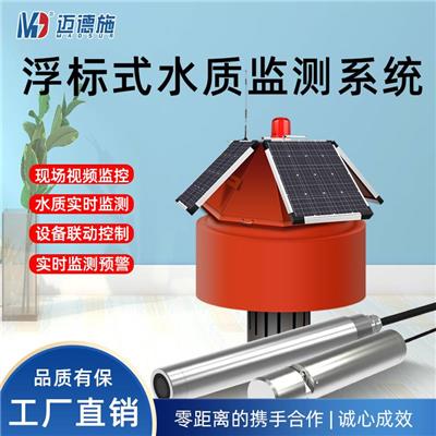 水情自动测报系统 高分子聚乙烯多参数水质监测站 水浮标内河警示实心浮体