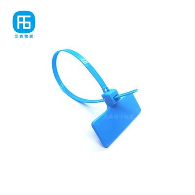 厂家供应可重复使用uhf电子扎带 RFID扎带标签