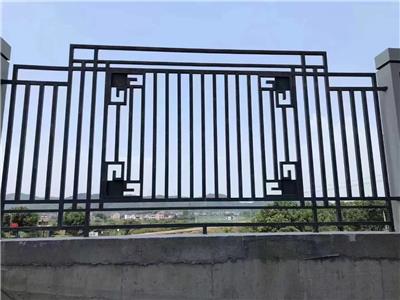 1.8m别墅院墙围栏 小区锌钢黑色围墙隔离护栏 焊接式围墙栏杆 插接组装围栏