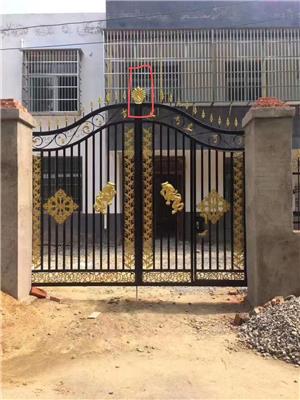 锌钢铁艺护栏新中式铝合金围墙庭院别墅小区铸铁围栏栅栏防护栏杆