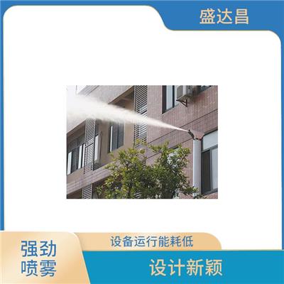 六盘水市采石场降尘雾桩系统 强劲喷雾 设计新颖