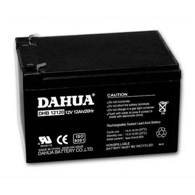 DAHUA大华蓄电池DHB12120 12V12AH制氧机配套网络后备电源