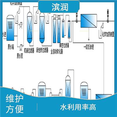去离子水系统 操作简便 设备结构紧凑