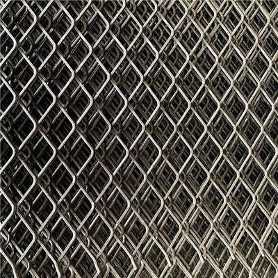 建筑护坡钢板网 菱形钢格网片 镀锌拉伸金属网可定制