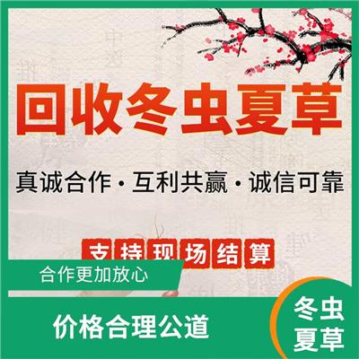 开平市冬虫夏草回收价格