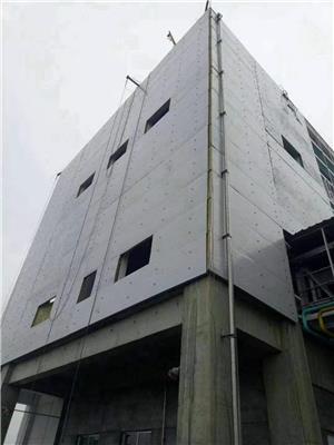 轻工市场泄爆墙设计安装 岩棉夹芯彩钢板泄爆螺栓固定施工