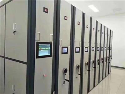 医院病例密集架 手动档案密集柜 会计凭证资料柜