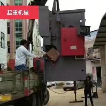 东莞吊装设备移位，精密机器吊上楼