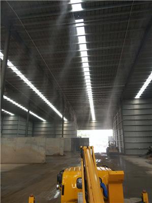 曲靖市厂房除尘喷雾喷淋系统 智能化控制 安装简单方便