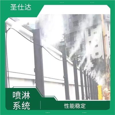 安顺工地围挡喷淋厂家 省时省力 自带水箱