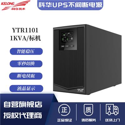 西安科华UPS不间断电源YTR1101标机内置电池参数