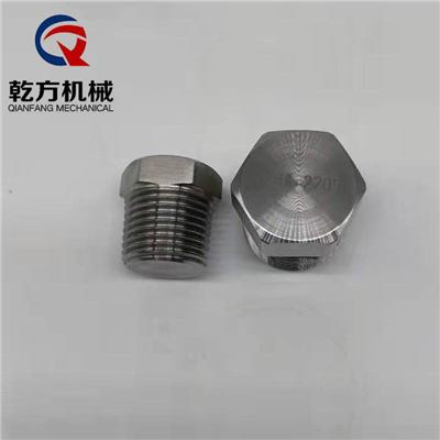 不锈钢堵头，2205/2507材质堵头 六角高压塞头 六角堵头