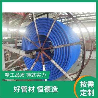 威海HDPE硅芯管 HDPE穿线管 PE地埋穿线管