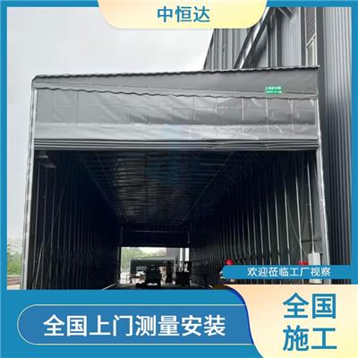 郑州电动推拉蓬雨棚 仓库蓬 增加使用面积