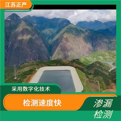 成都湖体渗漏评估 采用数字化技术