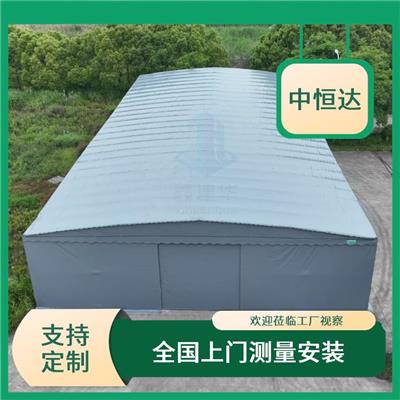 常熟电动推拉雨棚 仓库蓬 增加使用面积