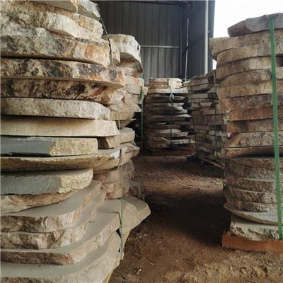 汀步石绿化用 供应切片卵石厂