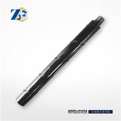 Φ50mm 刻槽钻杆 本体肋骨钻杆 排渣速度快 旋转阻力小 邦弘中创