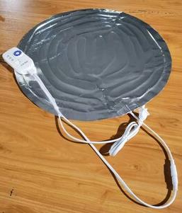 220V可调温铝箔发热片披萨包外卖箱恒温垫