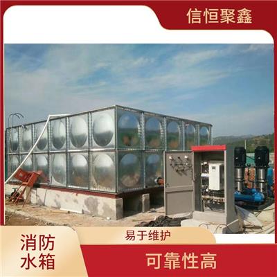 石河子镀锌板楼顶水箱 防漏性能好 组装快捷方便