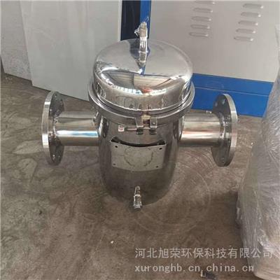 立式直通毛发过滤器 高低篮式过滤器 云浮角通式毛发过滤器