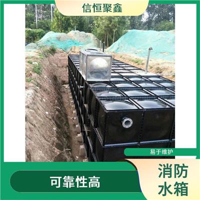 克孜勒苏柯尔克孜镀锌板地埋消防水箱 易于维护 组装快捷方便