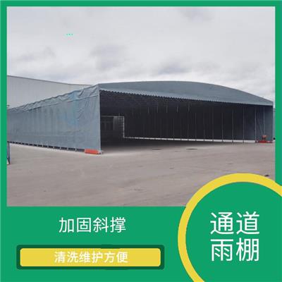鹤壁电动棚 夜市烧烤排挡棚 防水性能好