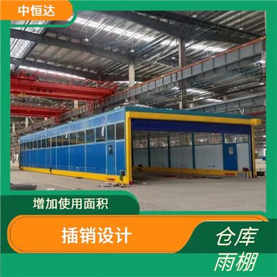 驻马店电动棚 移动仓库雨棚 加工成型安装方便