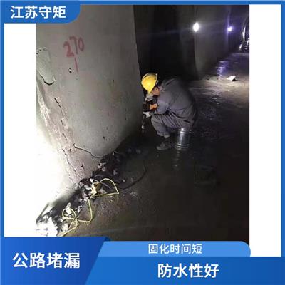淮安高速公路堵漏电话 固化时间短 渗透力强