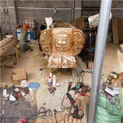 亳州楠木元宝棺材定制厂家 木质坚硬