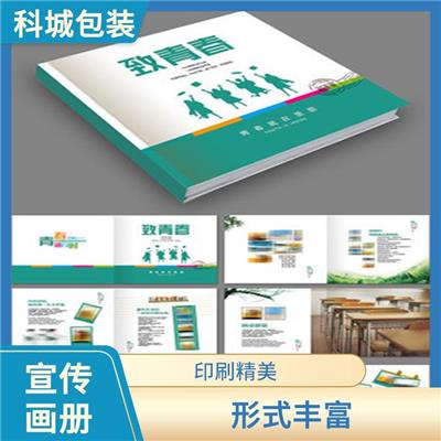 天津彩页公司宣传册定制 印刷精美 墨色均匀厚实