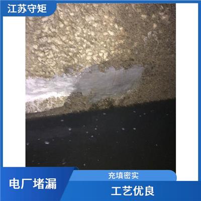 无锡电厂循环水道堵漏作业