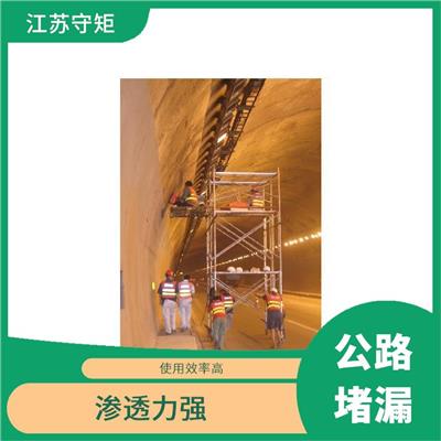 扬州高速公路隧道堵漏加固 渗透能力强 工艺优良