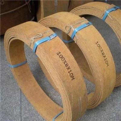 耐磨损抗冲击整体编织铜丝船用锚机制动带无石棉树脂刹车带可裁剪