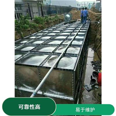喀什镀锌板饮用水水箱 可靠性高 耐腐蚀 耐压