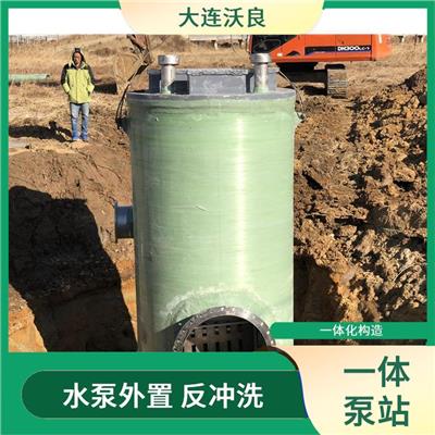 一体化泵站价格 整机使用寿命长 避免对自然水质的破坏
