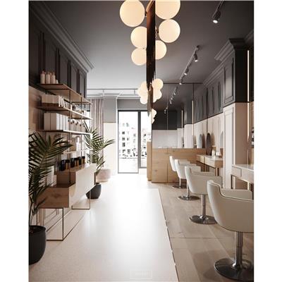 理发店 发廊 福建发廊美发店装修设计 小型