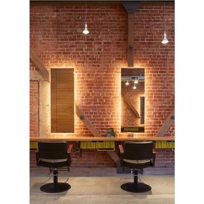 美发店设计装修 局部聚焦照明 营造空间意境